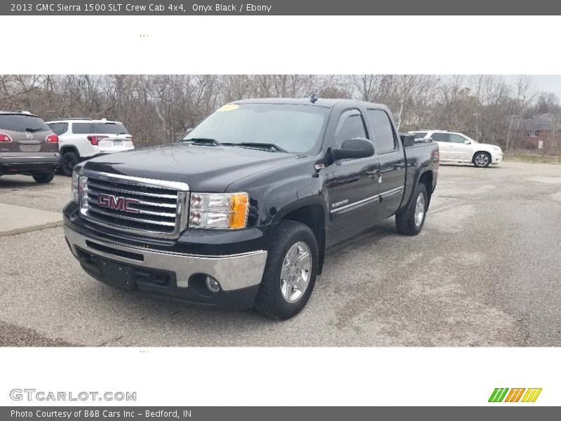 Onyx Black / Ebony 2013 GMC Sierra 1500 SLT Crew Cab 4x4