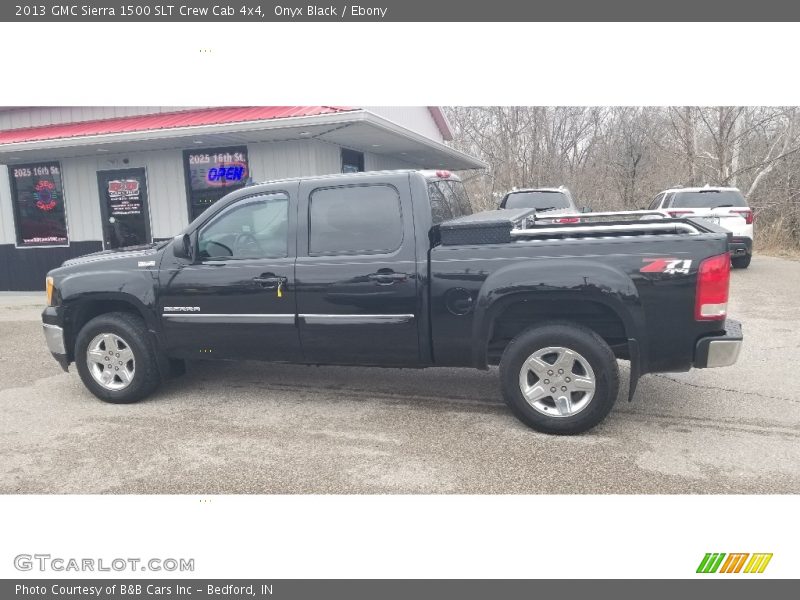 Onyx Black / Ebony 2013 GMC Sierra 1500 SLT Crew Cab 4x4