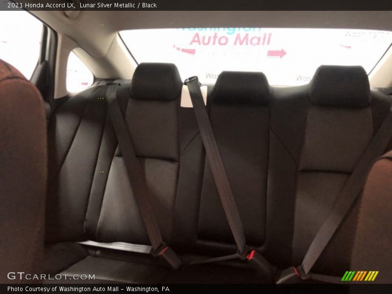 Lunar Silver Metallic / Black 2021 Honda Accord LX
