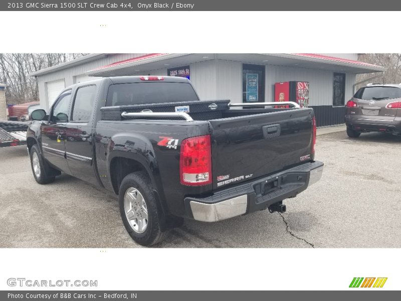 Onyx Black / Ebony 2013 GMC Sierra 1500 SLT Crew Cab 4x4
