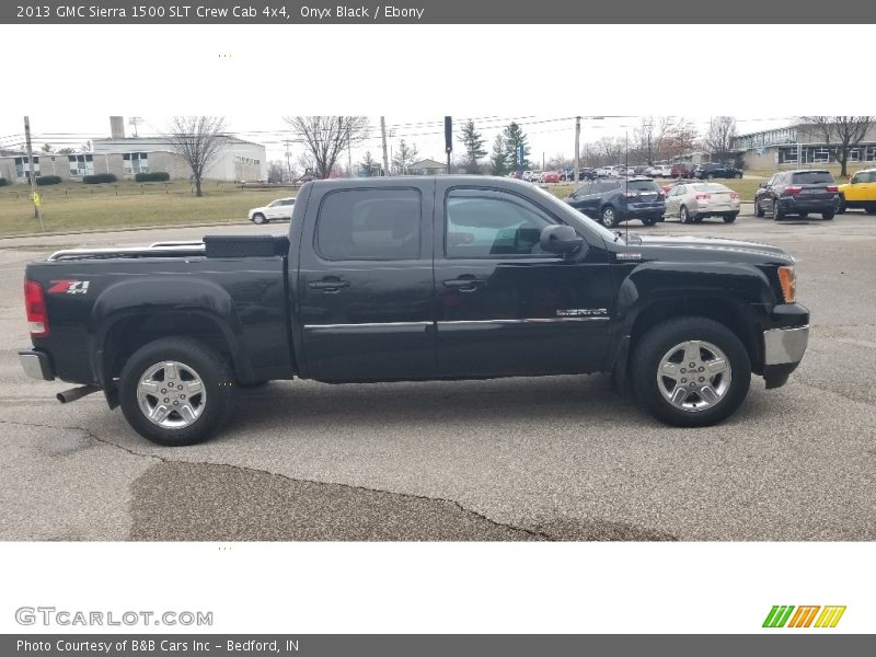 Onyx Black / Ebony 2013 GMC Sierra 1500 SLT Crew Cab 4x4