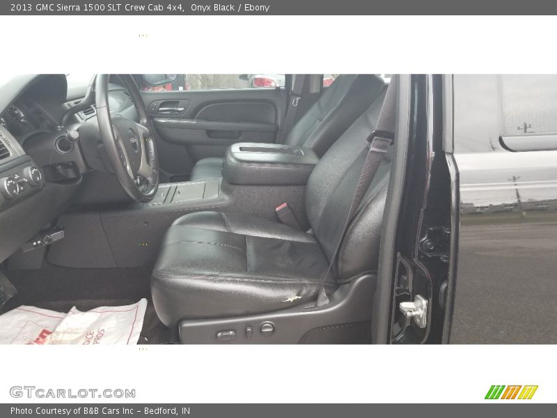 Onyx Black / Ebony 2013 GMC Sierra 1500 SLT Crew Cab 4x4