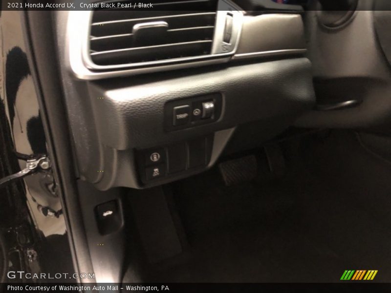 Crystal Black Pearl / Black 2021 Honda Accord LX