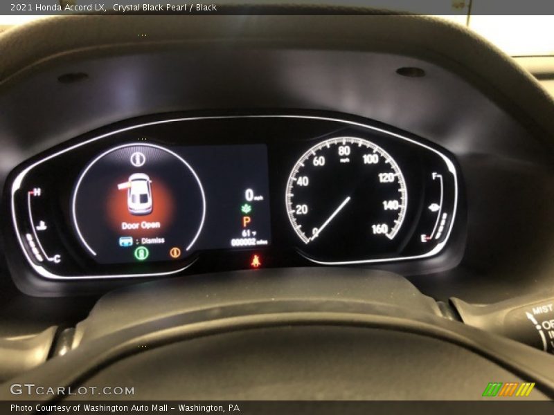 Crystal Black Pearl / Black 2021 Honda Accord LX