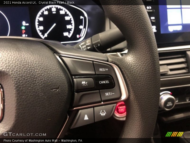 Crystal Black Pearl / Black 2021 Honda Accord LX