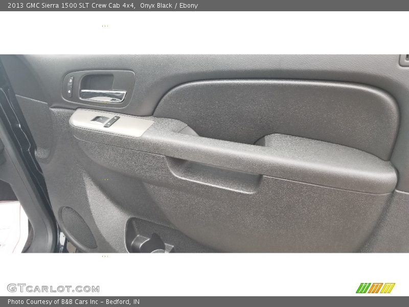 Onyx Black / Ebony 2013 GMC Sierra 1500 SLT Crew Cab 4x4