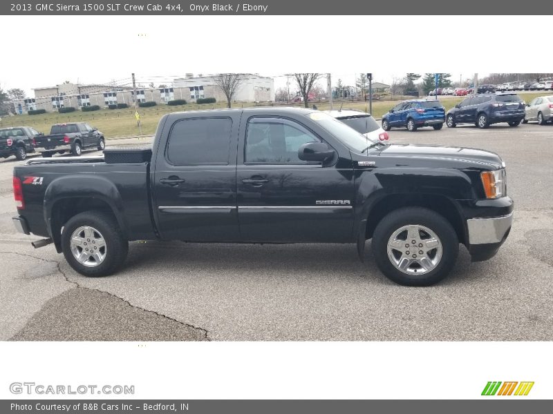 Onyx Black / Ebony 2013 GMC Sierra 1500 SLT Crew Cab 4x4