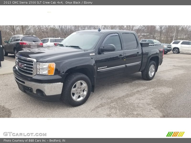 Onyx Black / Ebony 2013 GMC Sierra 1500 SLT Crew Cab 4x4