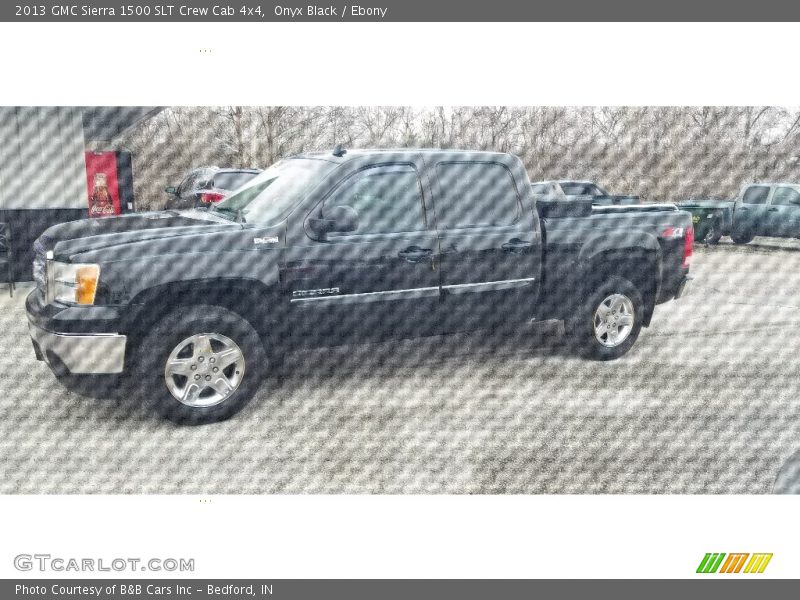 Onyx Black / Ebony 2013 GMC Sierra 1500 SLT Crew Cab 4x4