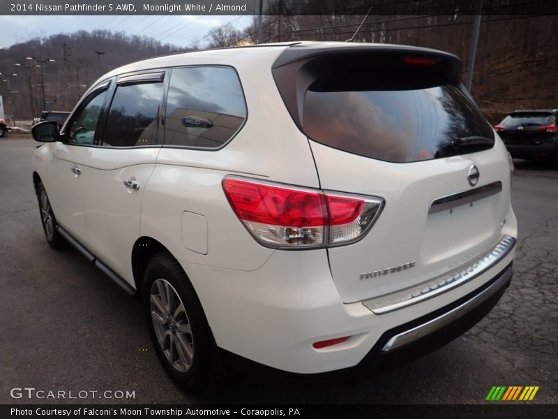 Moonlight White / Almond 2014 Nissan Pathfinder S AWD