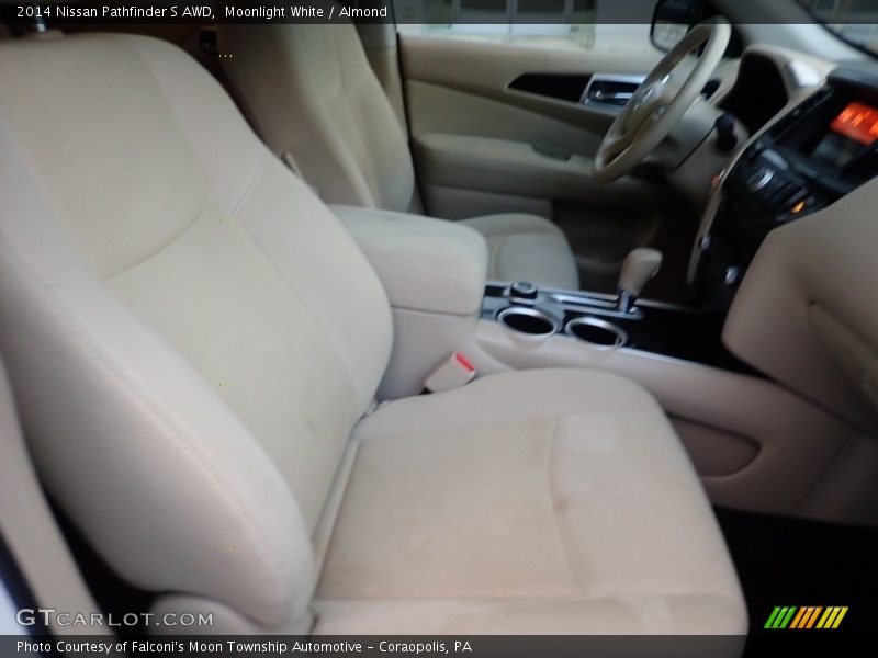 Moonlight White / Almond 2014 Nissan Pathfinder S AWD