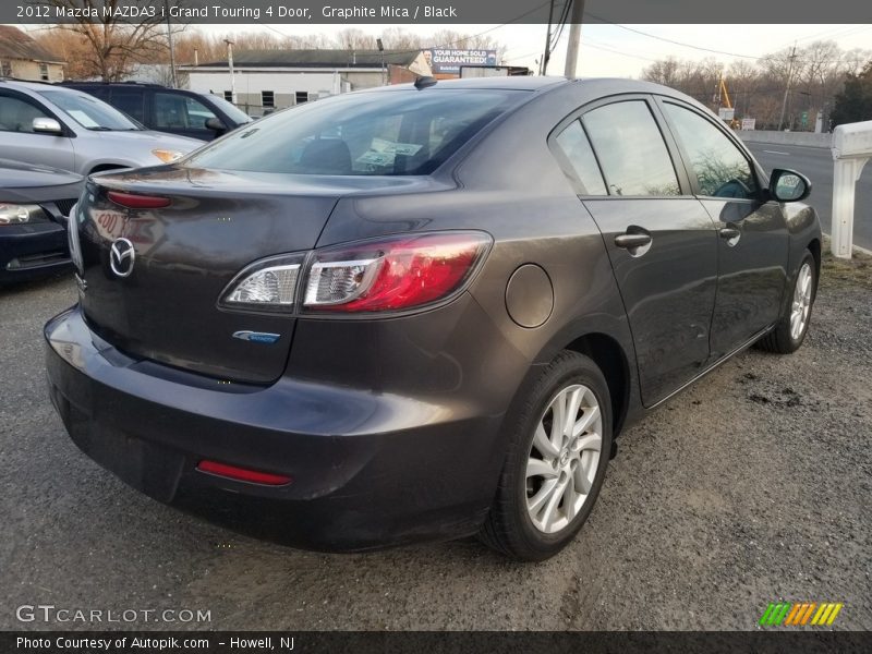 Graphite Mica / Black 2012 Mazda MAZDA3 i Grand Touring 4 Door