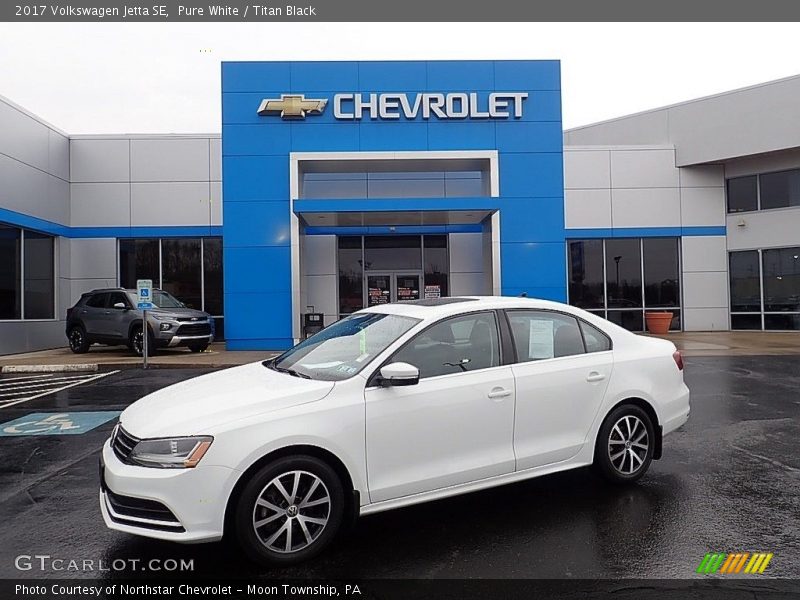 Front 3/4 View of 2017 Jetta SE