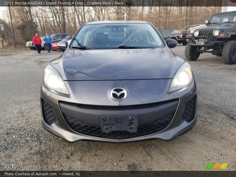 Graphite Mica / Black 2012 Mazda MAZDA3 i Grand Touring 4 Door