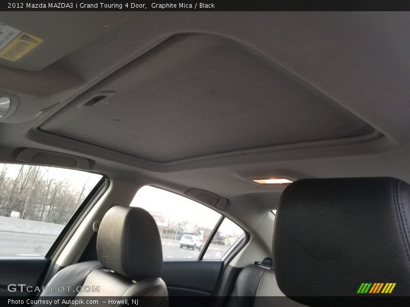 Graphite Mica / Black 2012 Mazda MAZDA3 i Grand Touring 4 Door