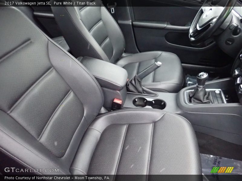 Front Seat of 2017 Jetta SE