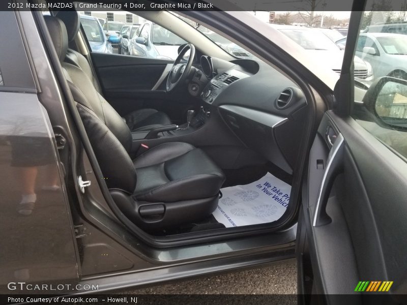 Graphite Mica / Black 2012 Mazda MAZDA3 i Grand Touring 4 Door