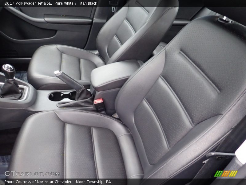 Front Seat of 2017 Jetta SE