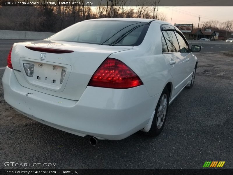 Taffeta White / Ivory 2007 Honda Accord SE Sedan