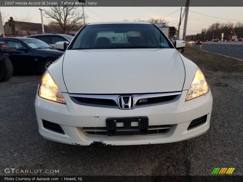 Taffeta White / Ivory 2007 Honda Accord SE Sedan