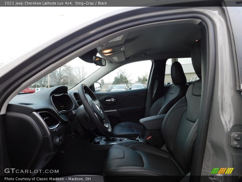 Sting-Gray / Black 2021 Jeep Cherokee Latitude Lux 4x4