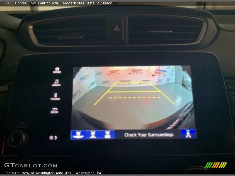 Modern Steel Metallic / Black 2021 Honda CR-V Touring AWD