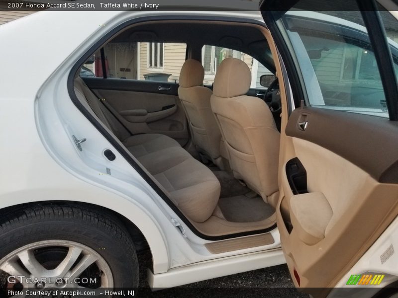 Taffeta White / Ivory 2007 Honda Accord SE Sedan