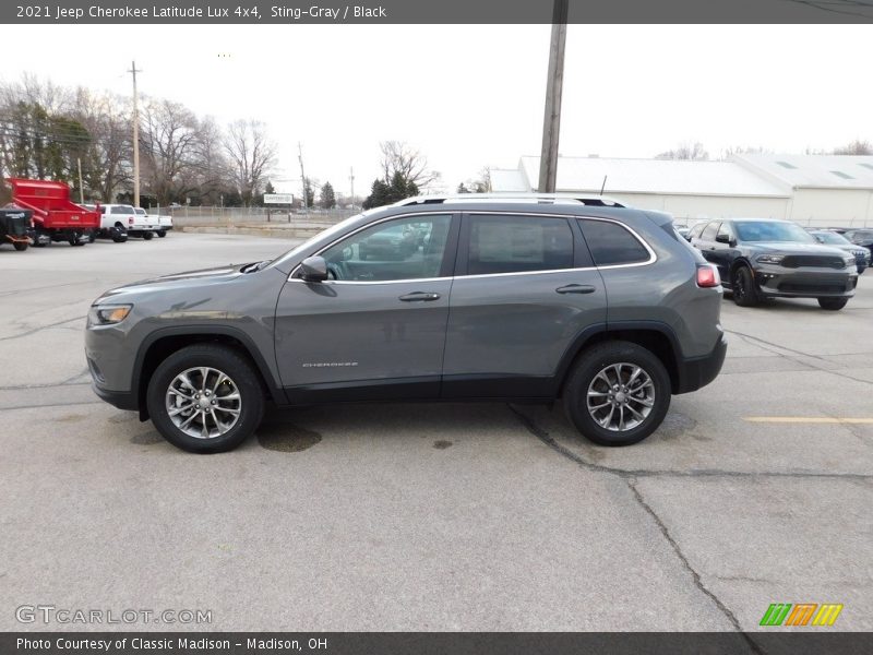Sting-Gray / Black 2021 Jeep Cherokee Latitude Lux 4x4