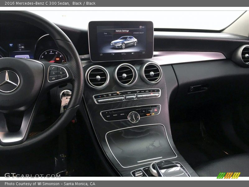 Black / Black 2016 Mercedes-Benz C 300 Sedan