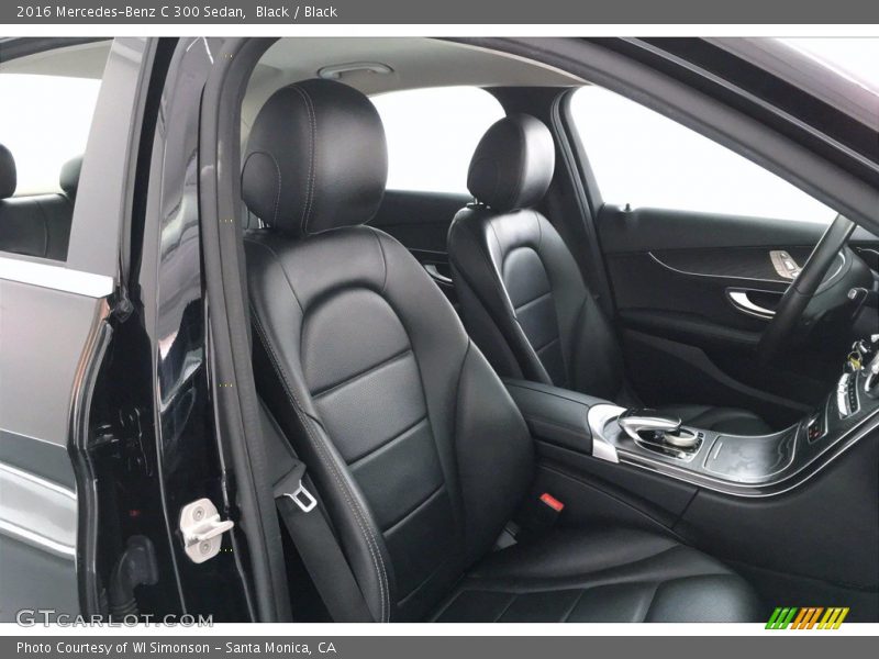 Black / Black 2016 Mercedes-Benz C 300 Sedan