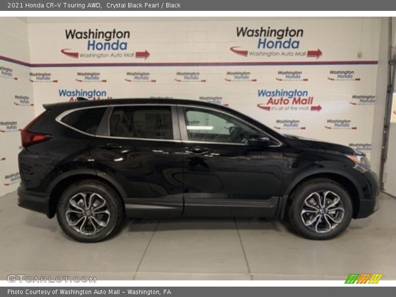 Crystal Black Pearl / Black 2021 Honda CR-V Touring AWD