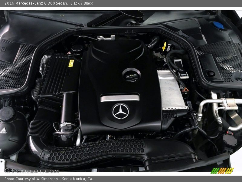 Black / Black 2016 Mercedes-Benz C 300 Sedan