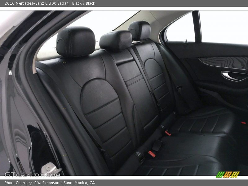 Black / Black 2016 Mercedes-Benz C 300 Sedan
