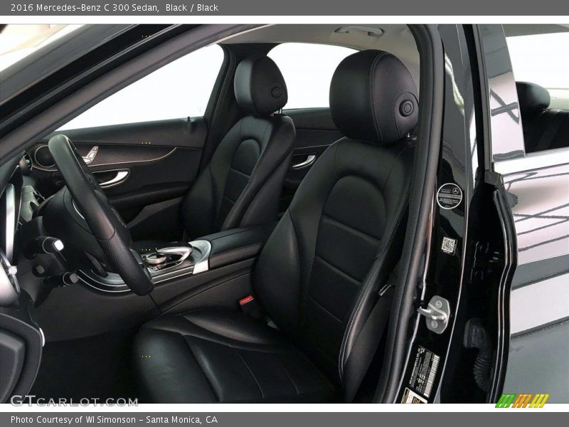 Black / Black 2016 Mercedes-Benz C 300 Sedan
