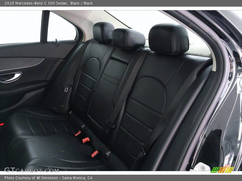 Black / Black 2016 Mercedes-Benz C 300 Sedan