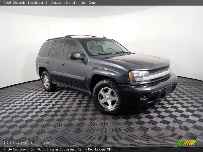 Graystone Metallic / Light Gray 2005 Chevrolet TrailBlazer LS
