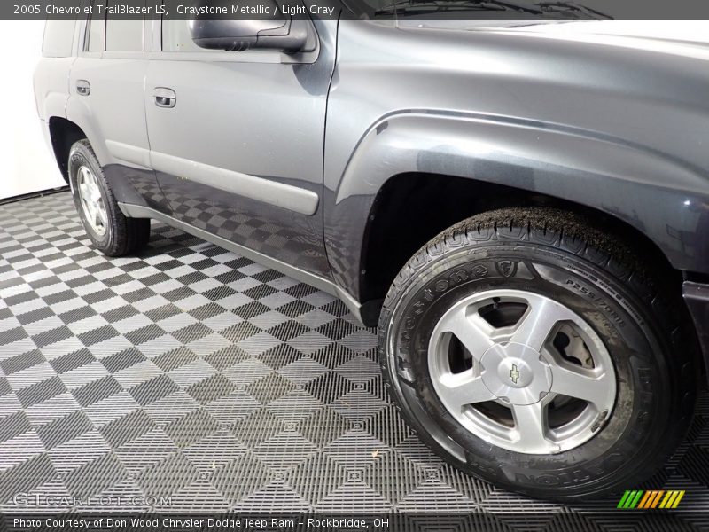 Graystone Metallic / Light Gray 2005 Chevrolet TrailBlazer LS