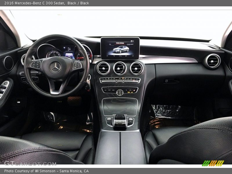 Black / Black 2016 Mercedes-Benz C 300 Sedan