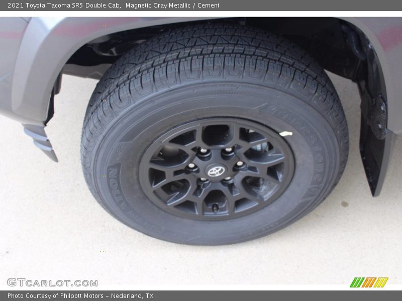 Magnetic Gray Metallic / Cement 2021 Toyota Tacoma SR5 Double Cab