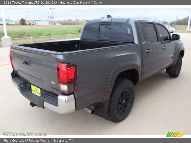 Magnetic Gray Metallic / Cement 2021 Toyota Tacoma SR5 Double Cab