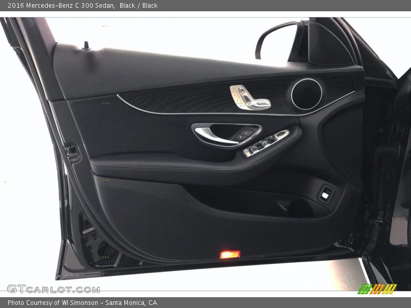 Black / Black 2016 Mercedes-Benz C 300 Sedan