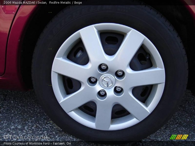 Redfire Metallic / Beige 2006 Mazda MAZDA6 i Sedan