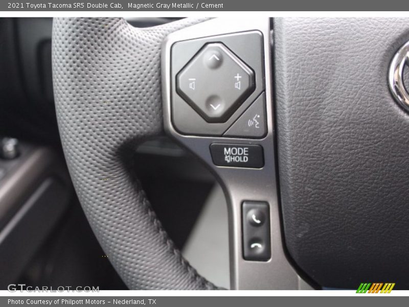Magnetic Gray Metallic / Cement 2021 Toyota Tacoma SR5 Double Cab