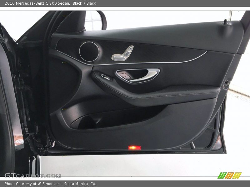 Black / Black 2016 Mercedes-Benz C 300 Sedan