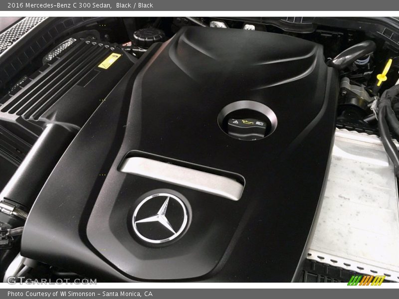 Black / Black 2016 Mercedes-Benz C 300 Sedan
