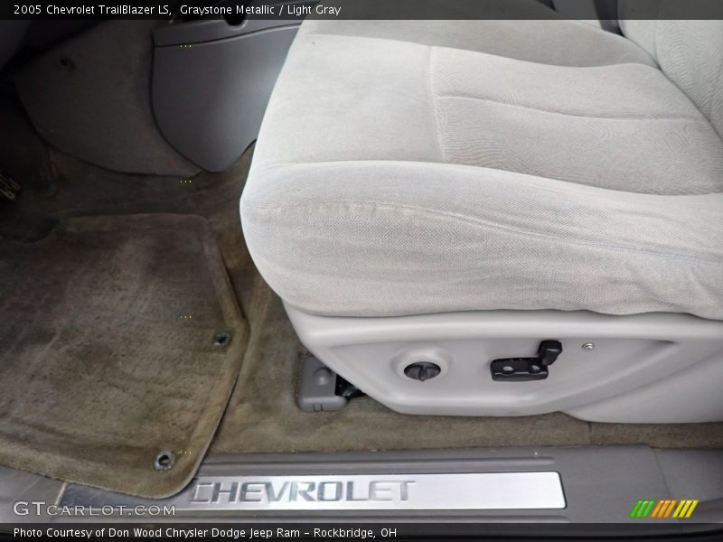 Graystone Metallic / Light Gray 2005 Chevrolet TrailBlazer LS