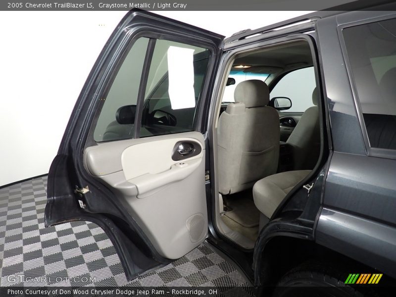 Graystone Metallic / Light Gray 2005 Chevrolet TrailBlazer LS