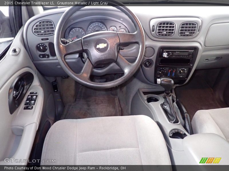 Graystone Metallic / Light Gray 2005 Chevrolet TrailBlazer LS