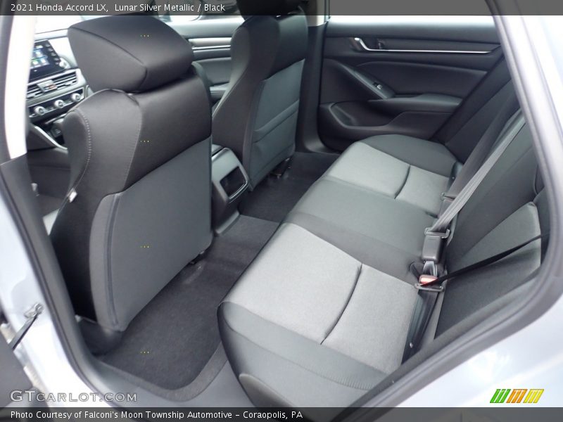 Lunar Silver Metallic / Black 2021 Honda Accord LX