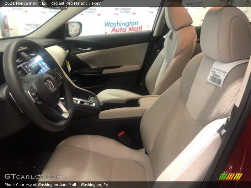 Radiant Red Metallic / Ivory 2021 Honda Insight EX